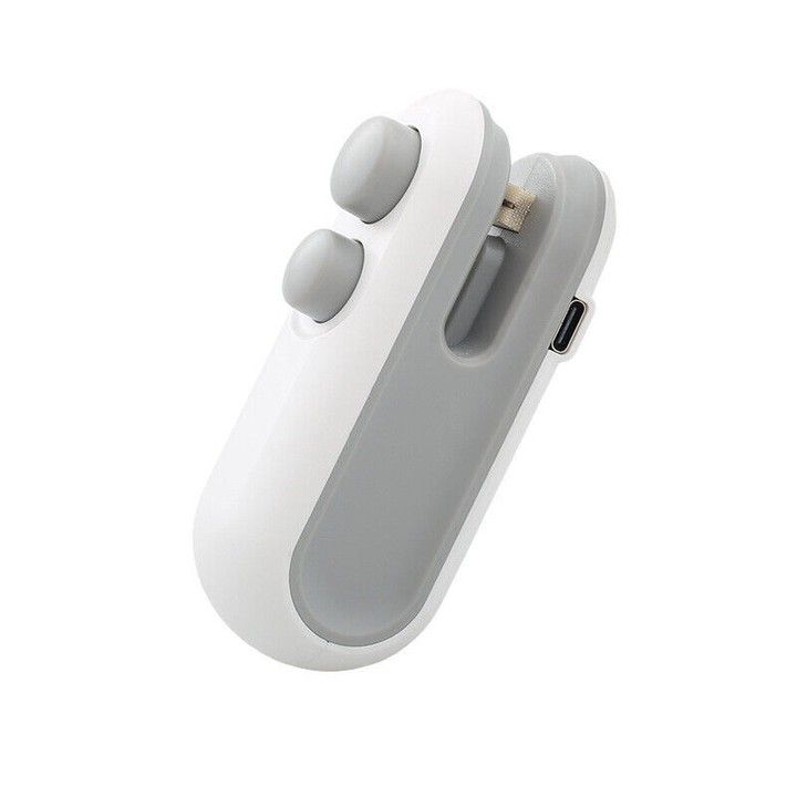 2-in-1 USB Mini Bag Sealer & Cutter – Portable, Rechargeable & Magnetic
