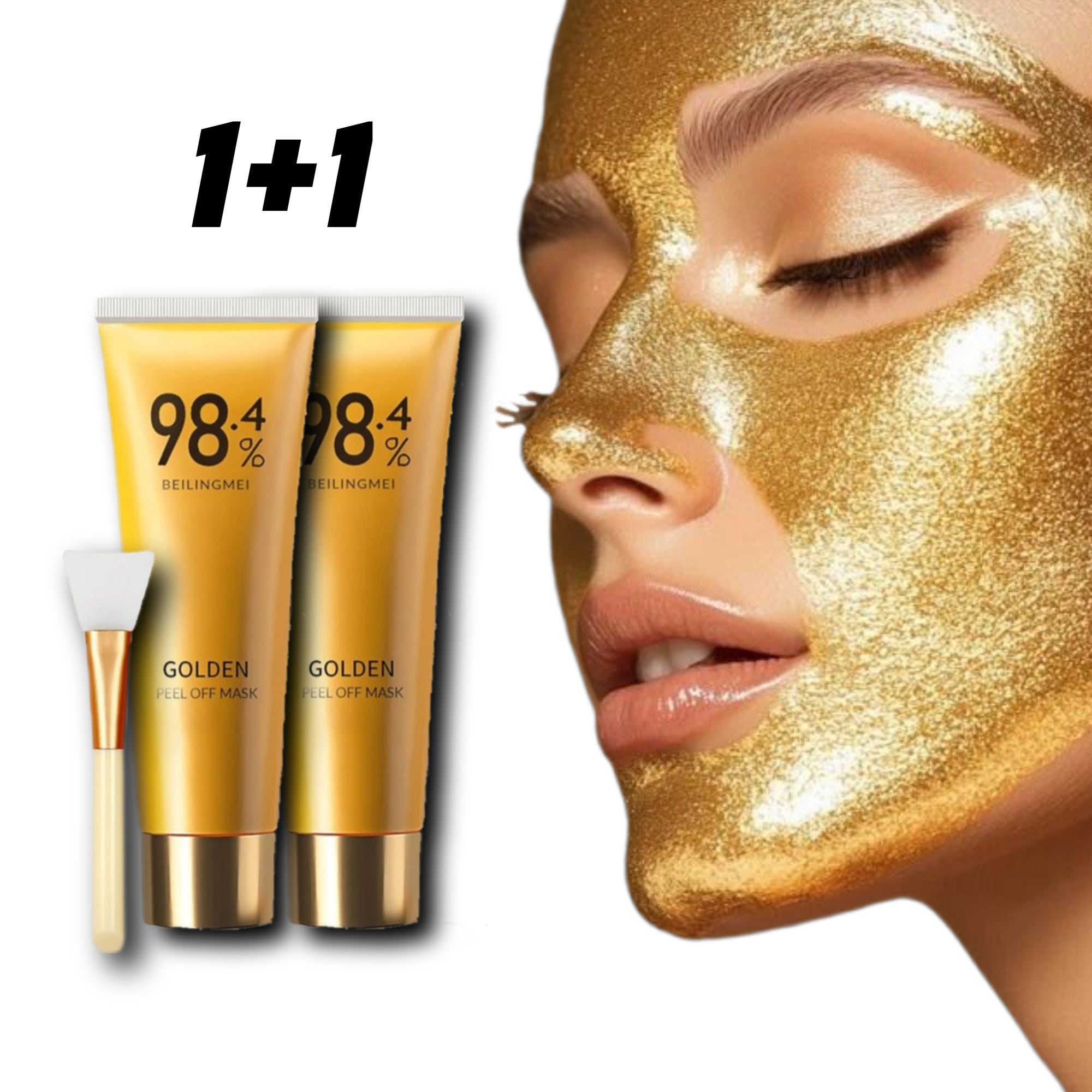 Gold Peel off Mask (Pack of 2)